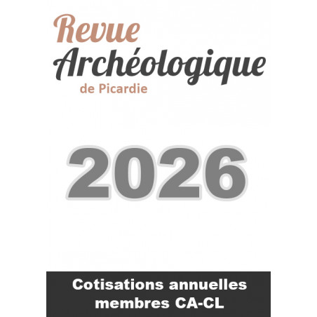 Cotisations annuelles membres CA-CL